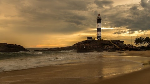 Kapu Beach and Lighthouse
